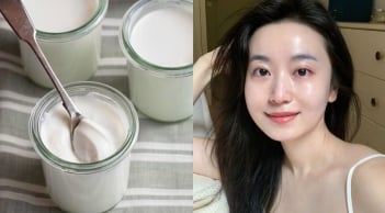 Cách dùng sữa chua dưỡng trắng da, mờ nếp nhăn, mờ thâm nám