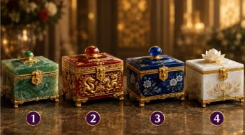 Quiz: Chọn 1 chiếc hộp quý để xem bạn có phải người giàu phúc khí không?