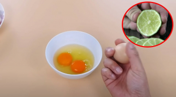 Tại sao bạn nên vắt chanh vào trứng trước khi rán?