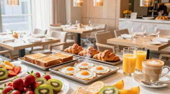 Vì sao các khách sạn thường có buffet sáng miễn phí?