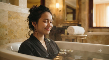 Vì sao bạn không nên tắm nước nóng ngay sau khi vừa xuống máy bay?