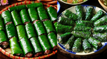 Mẹo rán chả lá lốt vỏ xanh mướt, nhân mềm mọng, không khô