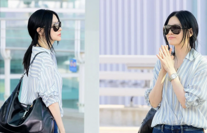Lee Young Ae tuổi 54 vẫn gây sốt với công thức mặc tối giản