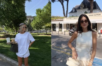 Quần short viền ren trở thành xu hướng hè 2026, món đồ nữ tính đang thay thế short denim
