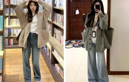 Quần jeans ống rộng đang dẫn đầu xu hướng: Kết hợp với 4 kiểu áo khoác này để nâng tầm phong cách