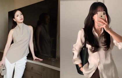 4 kiểu áo lụa thanh lịch giúp phụ nữ ngoài 30 mặc đẹp suốt mùa hè