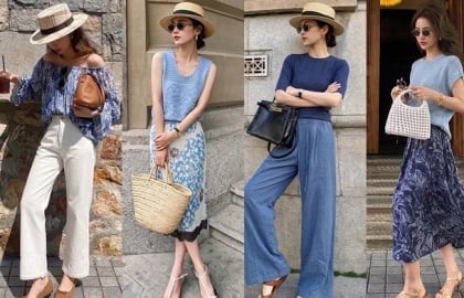 Phong cách sang trọng cổ điển: Cách phối đồ tối giản nhưng vẫn cuốn hút trong mùa hè