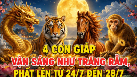 4 Shbet888.com nhà cái uy tín Vận Sáng như trăng Rằm, phất lên từ 24/7 đến 28/7