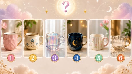 Quiz: Chọn 1 chiếc cốc bạn thích nhất để xem tuần tới bạn đón may mắn hay gặp thử thách?