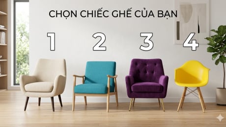 Quiz: Chọn chiếc ghế bạn muốn ngồi nhất để khám phá kiểu sống phù hợp với bạn