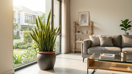 Vì sao nhiều người đặt cây lưỡi hổ trước cửa nhà? Ý nghĩa phong thủy không phải ai cũng biết