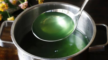 Nước luộc rau muống có màu xanh đậm: Có phải do hóa chất, thuốc trừ sâu?