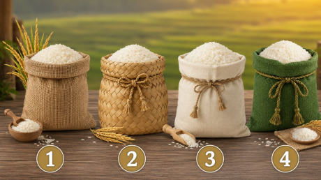  Chọn 1 túi gạo bạn thích nhất để xem bạn có phải người dám nghĩ lớn để làm giàu hay không