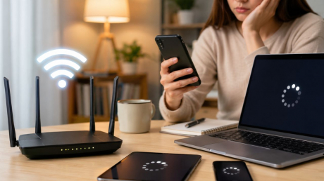 Vì sao WiFi chậm dù vẫn đủ vạch? Không phải lúc nào 'đầy sóng' cũng đồng nghĩa với mạng nhanh