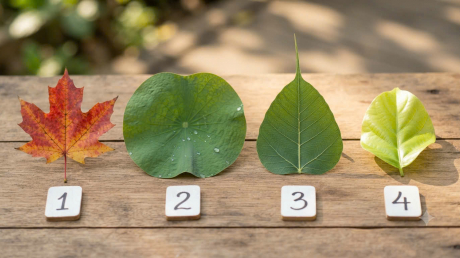 Trắc nghiệm: Chọn 1 chiếc lá bạn thích nhất