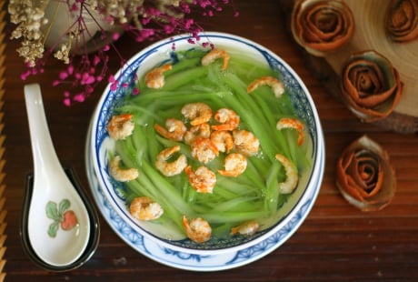 Cách nếu canh tôm bầu ngọt nước, giữ trọn chất bổ