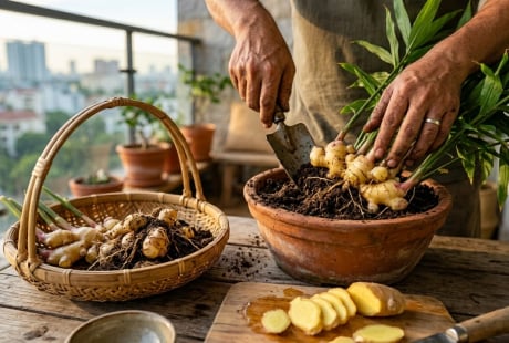 5 lý do nên trồng gừng trong nhà: Vừa tiện đủ đường, vừa giúp tiết kiệm tiền chợ