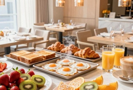 Vì sao các khách sạn thường có buffet sáng miễn phí?