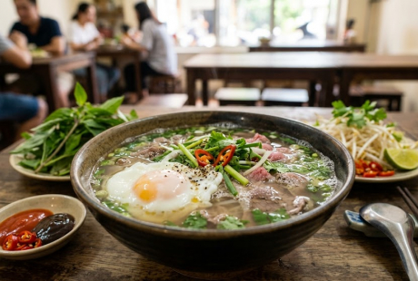 Ăn phở gọi thêm trứng chần: Thói quen 'gây nghiện' này thực sự tốt hay hại cho sức khỏe?