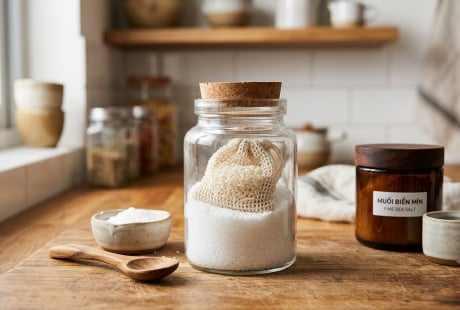 Cho vài hạt gạo vào lọ muối: Mẹo cũ nhưng cực hữu ích trong mùa nồm ẩm