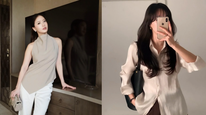 4 kiểu áo lụa thanh lịch giúp phụ nữ ngoài 30 mặc đẹp suốt mùa hè
