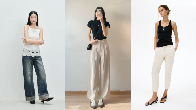 Đừng chỉ mặc quần ống rộng: 5 kiểu quần giúp phụ nữ ngoài 40 trông sang và thon gọn hơn