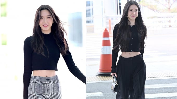 Moon Ga Young gây sốt với set đồ đen tối giản: Không cần cầu kỳ vẫn nổi bật giữa đám đông